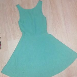 Teal dress